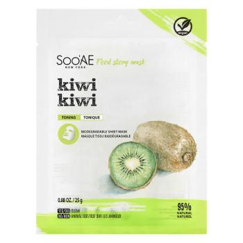 SOO`AE Tonizačná textilná maska Kiwi 25 g