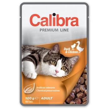 Calibra Cat  kapsička Premium Adult Duck & Chicken 100 g (8594062084839)