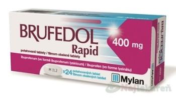 Brufedol Rapid 400 mg na bolesť a horúčku 24 tbl