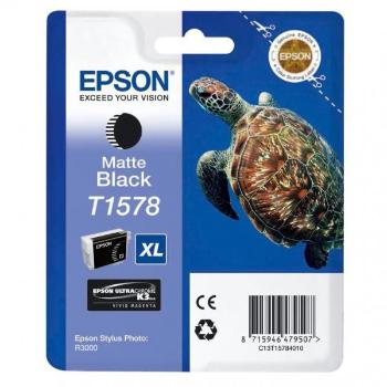 EPSON T1578 (C13T15784010) - originálna cartridge, matne čierna, 26ml