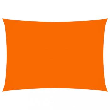 Tieniaca plachta obdĺžniková 6 x 8 m oxfordská látka Dekorhome Oranžová