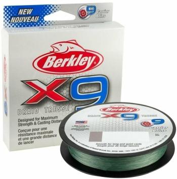 Berkley x9 Braid Low Vis Green 0,14 mm 150 m 14,2 kg Šnúra