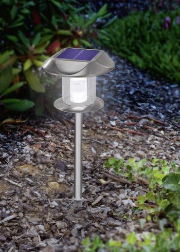 Esotec solárne záhradné svetlo  Sunny 102093   LED   teplá biela, neutrálna biela nerezová oceľ