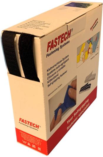 FASTECH® B20-MIX999910 pásik so suchým zipsom na našitie háčiková časť (d x š) 10 m x 20 mm čierna 10 m