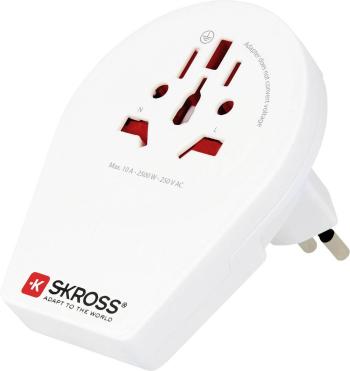 Skross 1500271 cestovný adaptér  Country Adapter World to Siss+Italy+Brazil