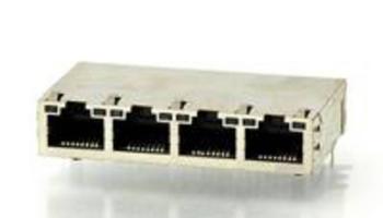 TE Connectivity Mag45 Connectors with MagneticsMag45 Connectors with Magnetics 6-6610022-1 AMP