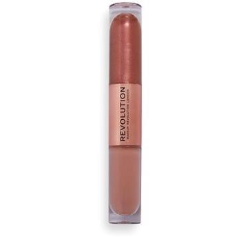 REVOLUTION Double Up Liquid Shadow Infatuated Rose Gold (5057566613545)