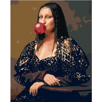 Maľovanie podľa čísel - Mona Líza s bublinou (HRAbz33422nad)
