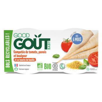 GOOD GOUTGood Gout BIO Paradajky s paštrnákom a bulgurom 2x 190 g