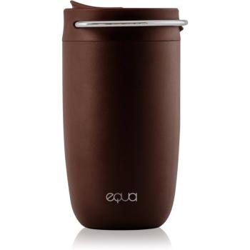 Equa Cup termohrnček farba Brown/Silver 300 ml