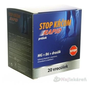 NP Pharma Muscoaktiv Stop křečím Rapid 20 sáčků