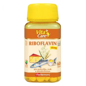 VITAHARMONY Riboflavín 10 mg 60 tabliet