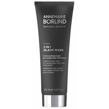 ANNEMARIE BORLIND Čierna maska 2 v 1 (2 in 1 Black Mask) 75 ml