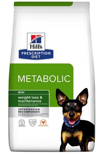 HILLS PD Canine Metabolic Mini Dry granule pre psy 1kg