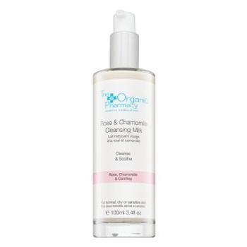 The Organic Pharmacy Rose And Chamomile Cleansing Milk čistiace mlieko pre citlivú pleť 100 ml