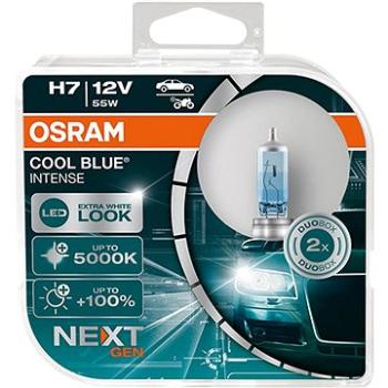 OSRAM H7 Cool Blue Intense Next Generation, 12 V, 55 W, PX26d, Duobox (64210CBN-HCB)