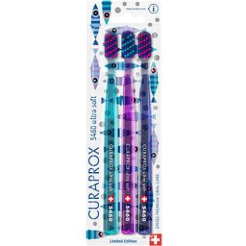 CURAPROX CS 5460 Ultra Soft Morská edícia 3 ks (7612412430837)