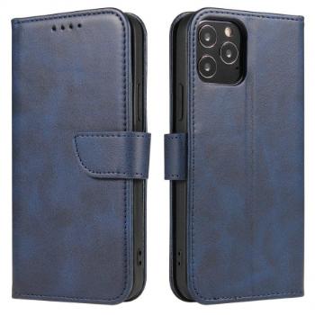 MG Magnet knižkové kožené puzdro na Samsung Galaxy A12 / M12, modré