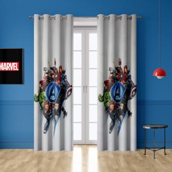 Disney deco  AVENGERS  Závesy, záclony, rolety Viacfarebná