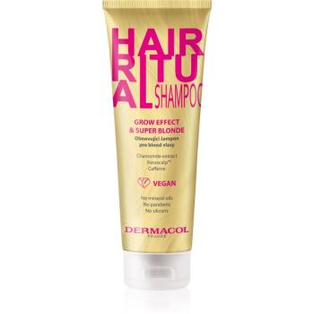 Dermacol Hair Ritual obnovujúci šampón pre blond vlasy 250 ml