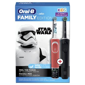 Oral B Family Edition Balenie 2 Elektrických Zubných Kefiek Black & Star Wars