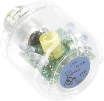 Auer Signalgeräte LED žiarovka LED trvalé svetlo LLL Modrá, 12 V AC / DC, BA15d