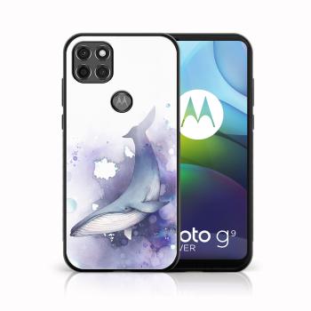 MY ART Silikónový kryt Motorola Moto G9 Power WHALE (242)