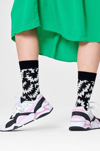 Ponožky Happy Socks dámske, čierna farba