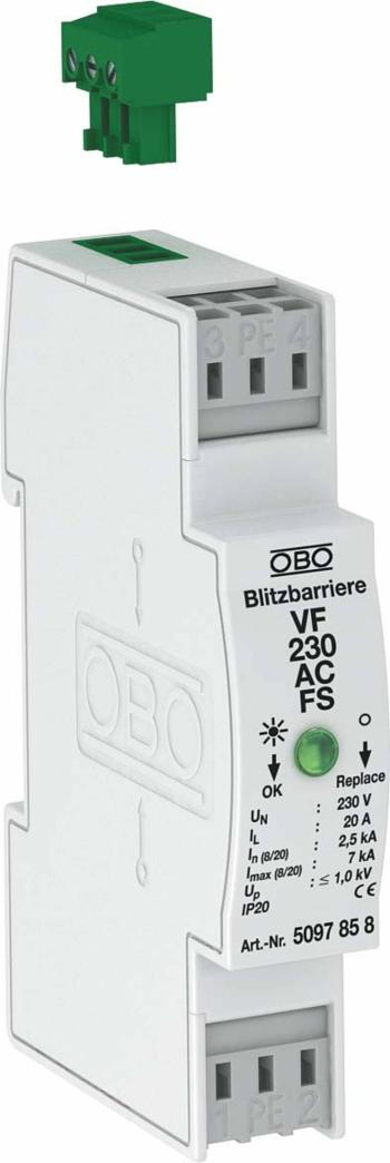 OBO Bettermann 5097858 VF230-AC-FS bariéra proti blesku   7 kA  1 ks