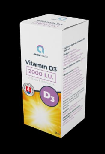 AdamPharm Vitamín D3 2000 I.U. 60 kapsúl
