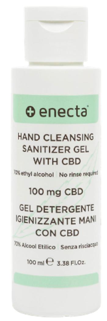 Enecta Čistiaci dezinfekčný gél na ruky s CBD 100 ml