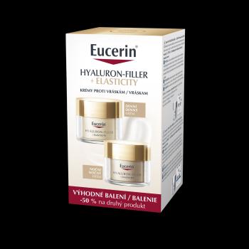 EUCERIN Hyaluron-filler + Elasticity Denný krém + Nočný krém 2 x 30 ml