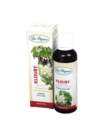 Kĺby - bylinné kvapky DR. POPOV 50 ml