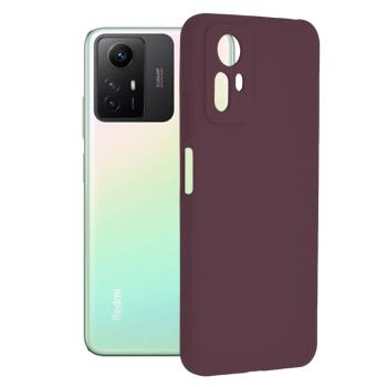 Techsuit Xiaomi Redmi Note 12S Silikónové puzdro Soft Case  KP30100 fialová