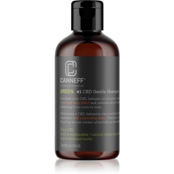 Canneff Green CBD Gentle Shampoo regeneračný šampón na lesk a hebkosť vlasov 200 ml