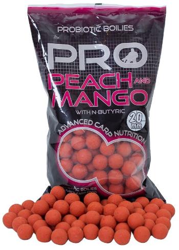 Starbaits boilies probiotic peach mango + n-butyric-1 kg 20 mm