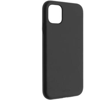 FIXED Flow Liquid Silicon case pre Apple iPhone 11 čierny (FIXFL-428-BK)