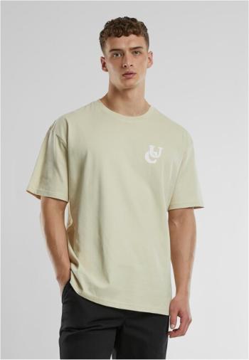 Urban Classics UC Weavy Logo Heavy Oversized Tee sand - XXL