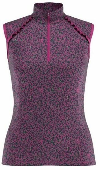 Callaway Mini Floral Mock Lilac Rose XS Polo košeľa