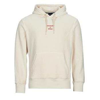 Superdry  Flísové mikiny CODE SL FLEECE HOOD  Béžová