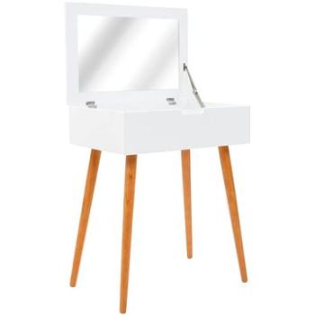 Toaletný stolík so zrkadlom MDF 60 × 40 × 75 cm (245751)