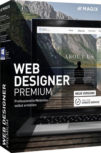 Magix Web Designer Premium plná verzia, 1 licencia Windows tvorba webu