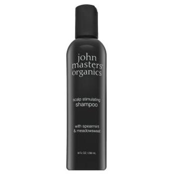 John Masters Organics Spearmint & Meadowsweet Scalp Stimulating Shampoo posilujúci šampón proti lupinám pre normálne až mastné vlasy 236 ml