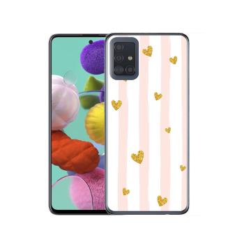 MY ART Ochranný kryt Samsung Galaxy A51 HEARTS (006)