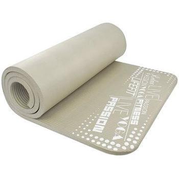 LifeFit Yoga Mat Exklusiv Plus sivá (4891223096859)