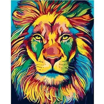 Maľovanie podľa čísel – Maľovaný lev (HRAmal01153nad)