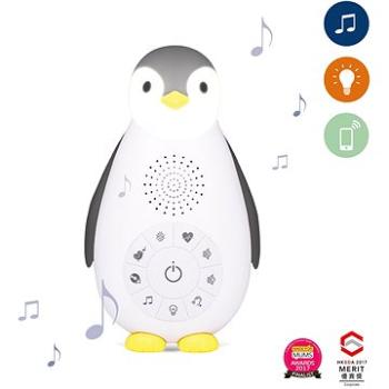 ZAZU – Tučniak ZOE sivý – musicbox s bezdrôtovým reproduktorom (635292894398)