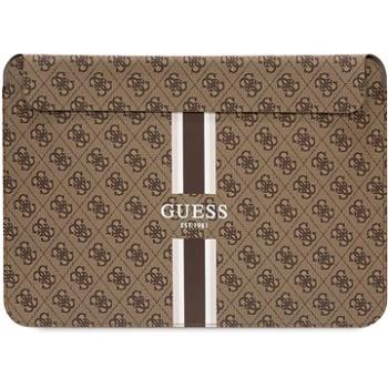 Guess PU 4G Printed Stripes Computer Sleeve 16 Brown (GUCS16P4RPSW)