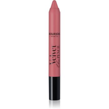 Bourjois Velvet the Pencil rúž v ceruzke odtieň 004 AMOU-ROSE 3 g