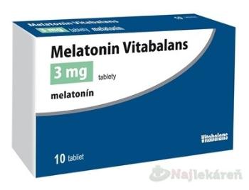 Melatonin Vitabalans 3 mg tablety 1x10 ks